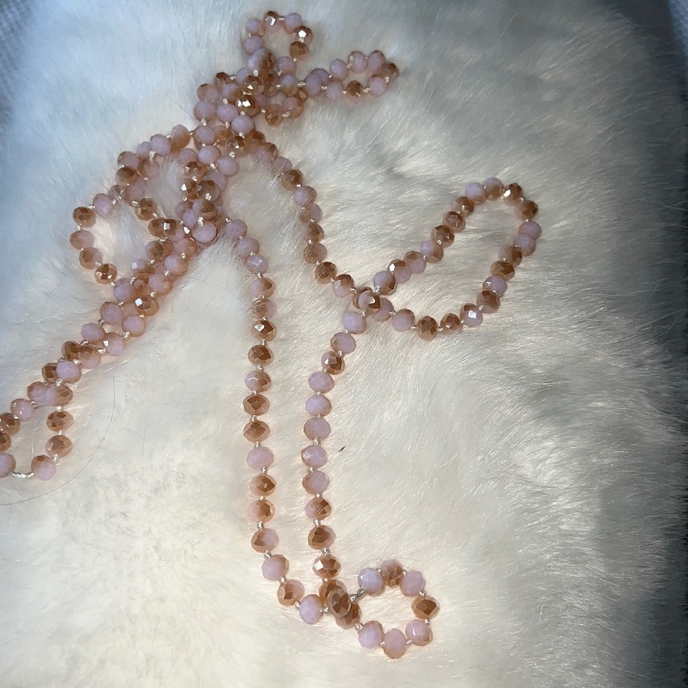 Pink necklace